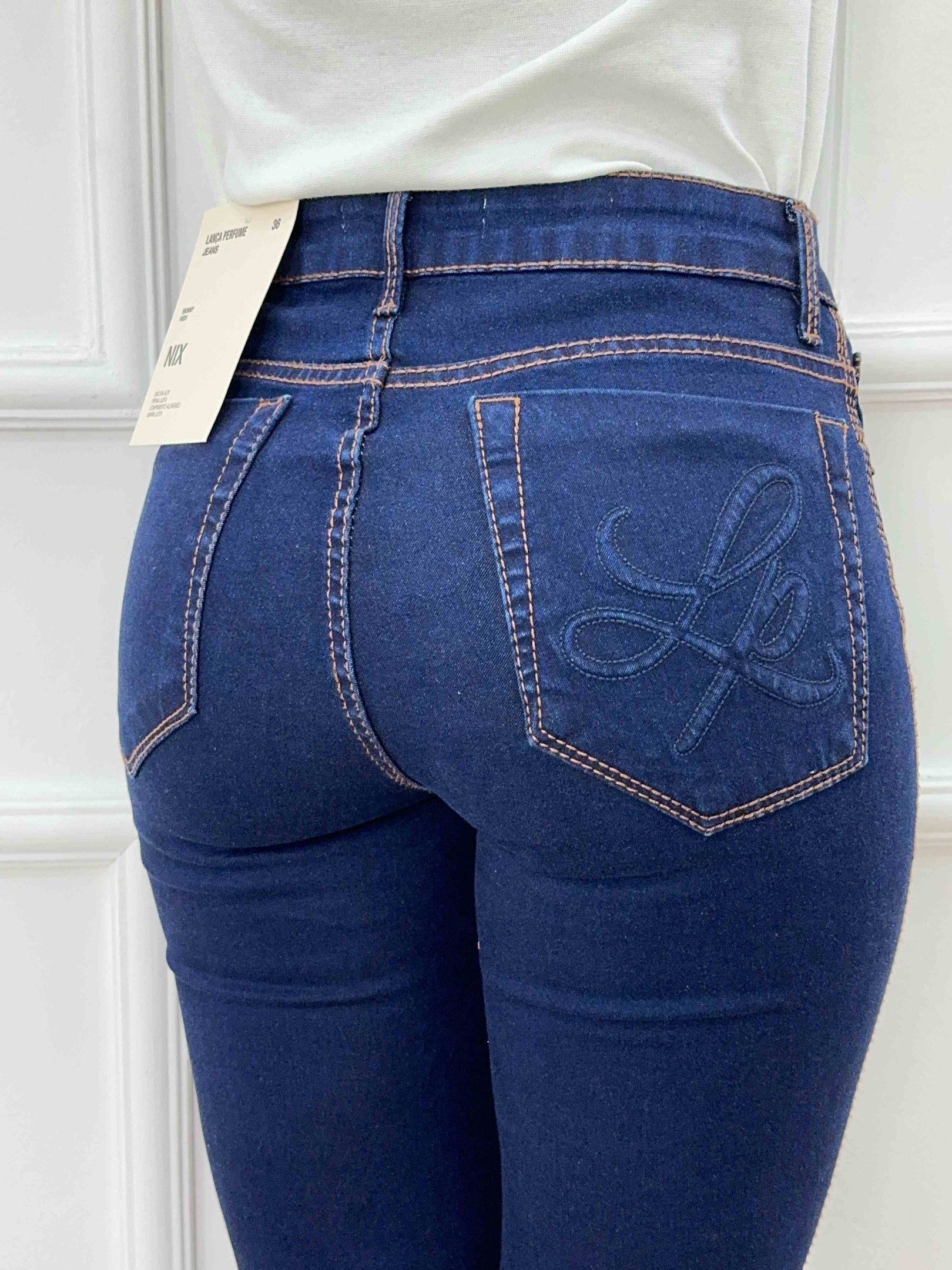SANTA MODA - CALÇA JEANS NIX SKINNY HIGH